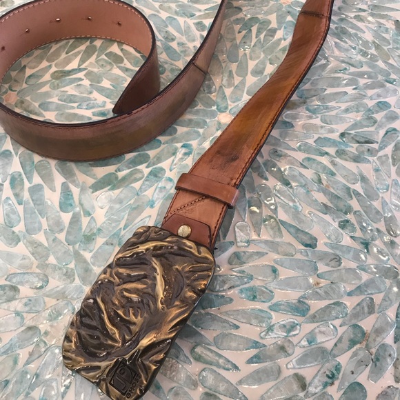 New Jo Ghost Leather Belt - Picture 4 of 7